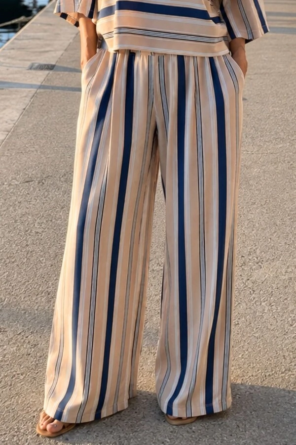 Pantalona Celeste Tecido Fluity