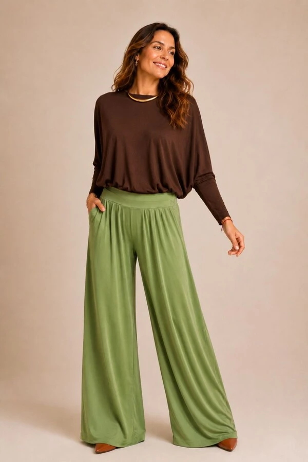 Blusa Morcego Manga Longa em Fluity