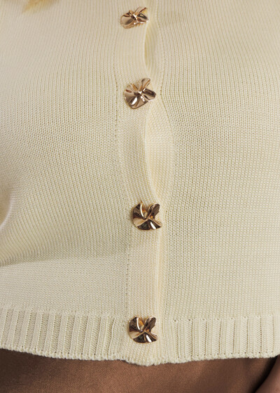 Foto Colete Tricot Bottons