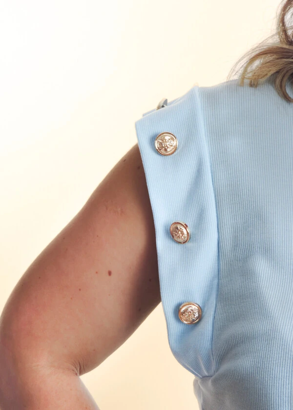 Blusa Regata Bottons