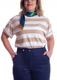 T-Shirt Stripe Listrada