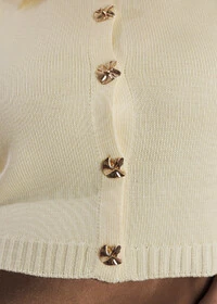 Colete Tricot Bottons
