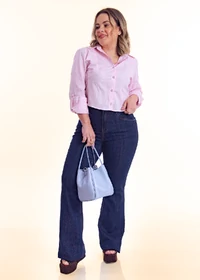 Calça Flare Jeans
