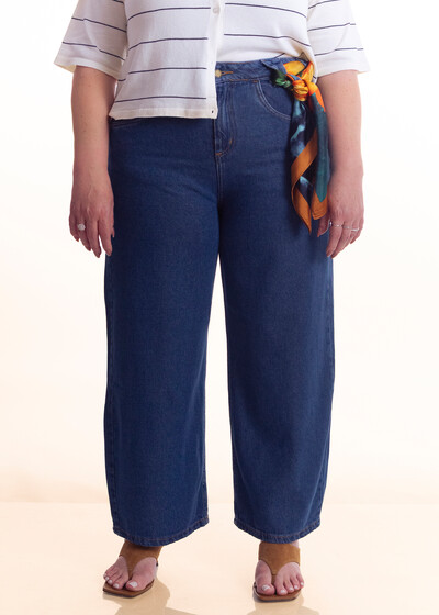 Foto Calça Baggy Jeans