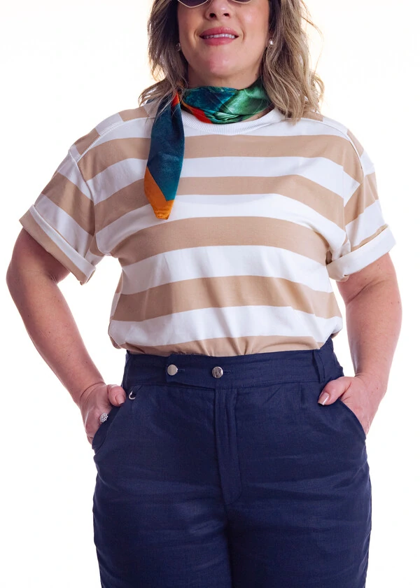 T-Shirt Stripe Listrada