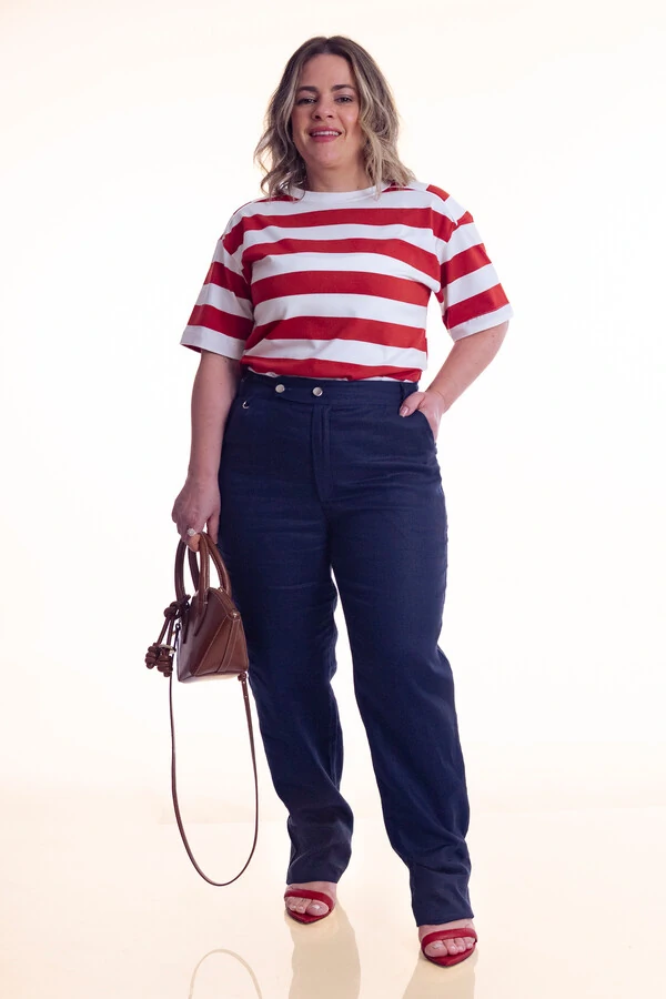 T-Shirt Stripe Listrada