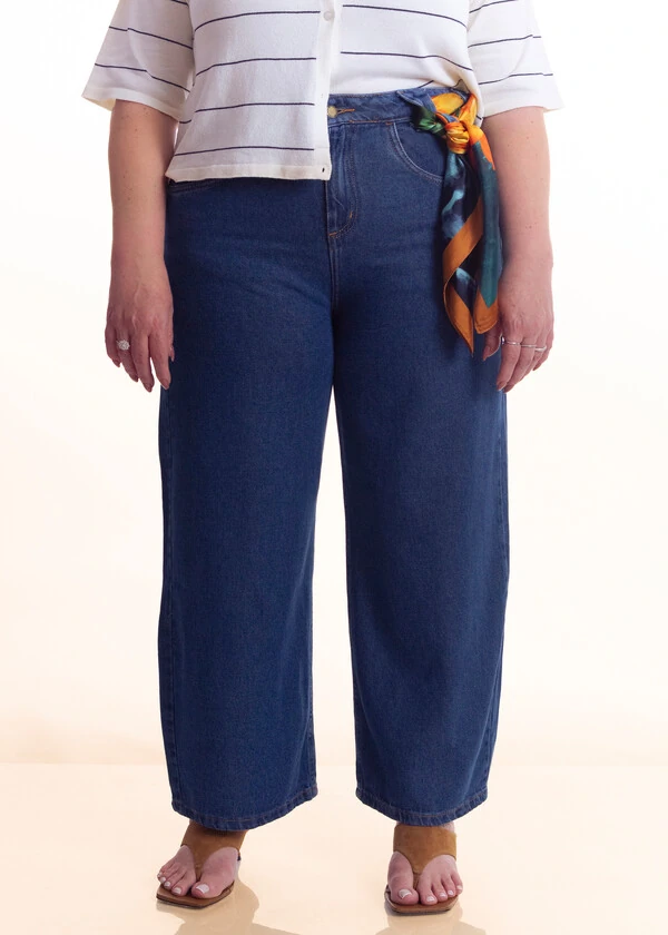 Calça Baggy Jeans