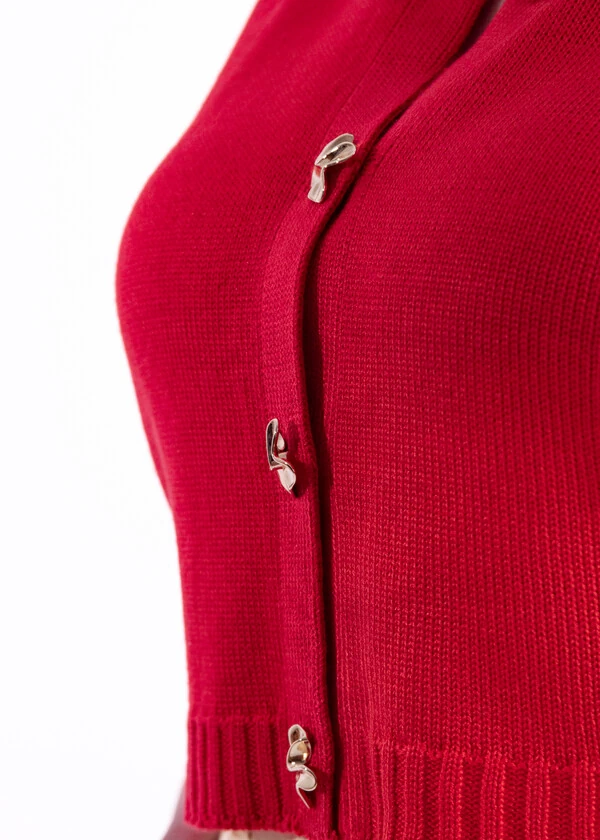 Colete Tricot Bottons