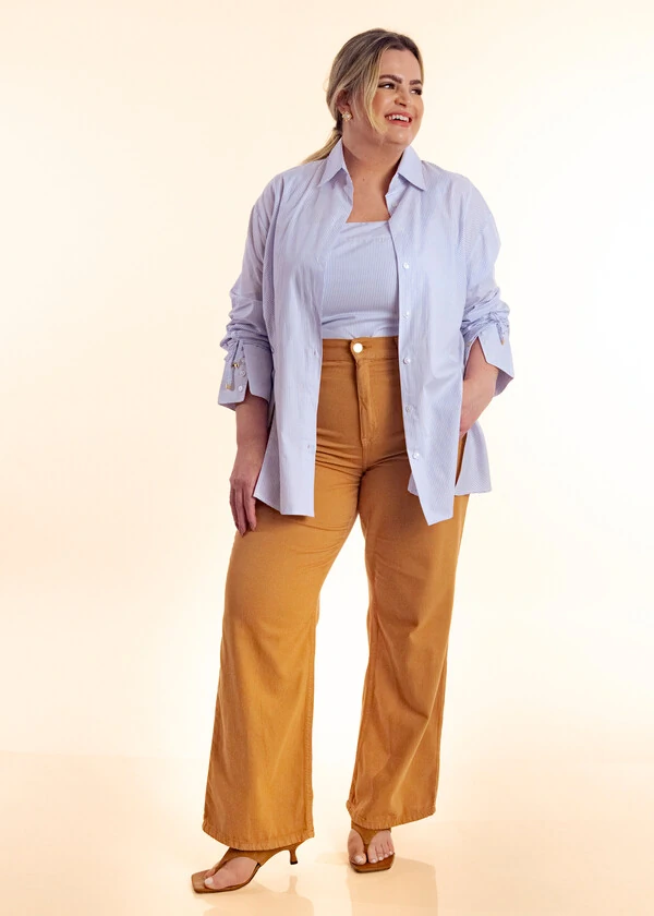 Calça Wide Leg