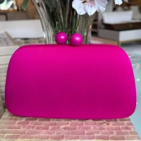 Clutch biquíni fucsia