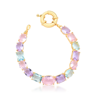 Foto PU party oval colors BO