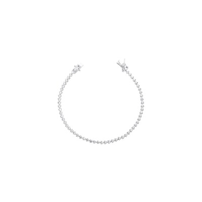Foto Pulseira Riviera Luxxo 3 Pontos Prata 925