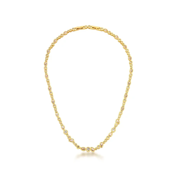 Colar Riviera Drop Shine Champagne