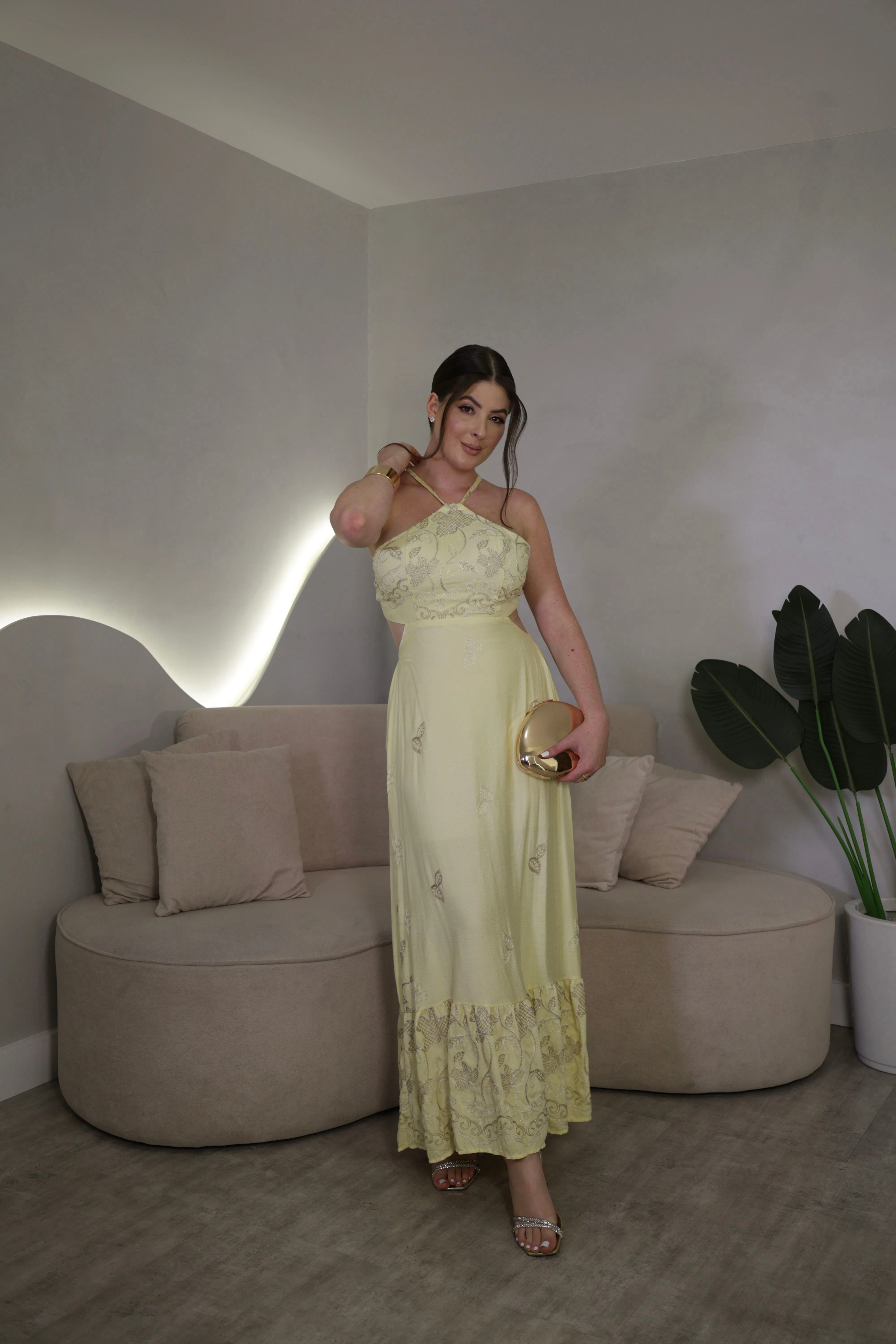 Foto Vestido Bordado Selma