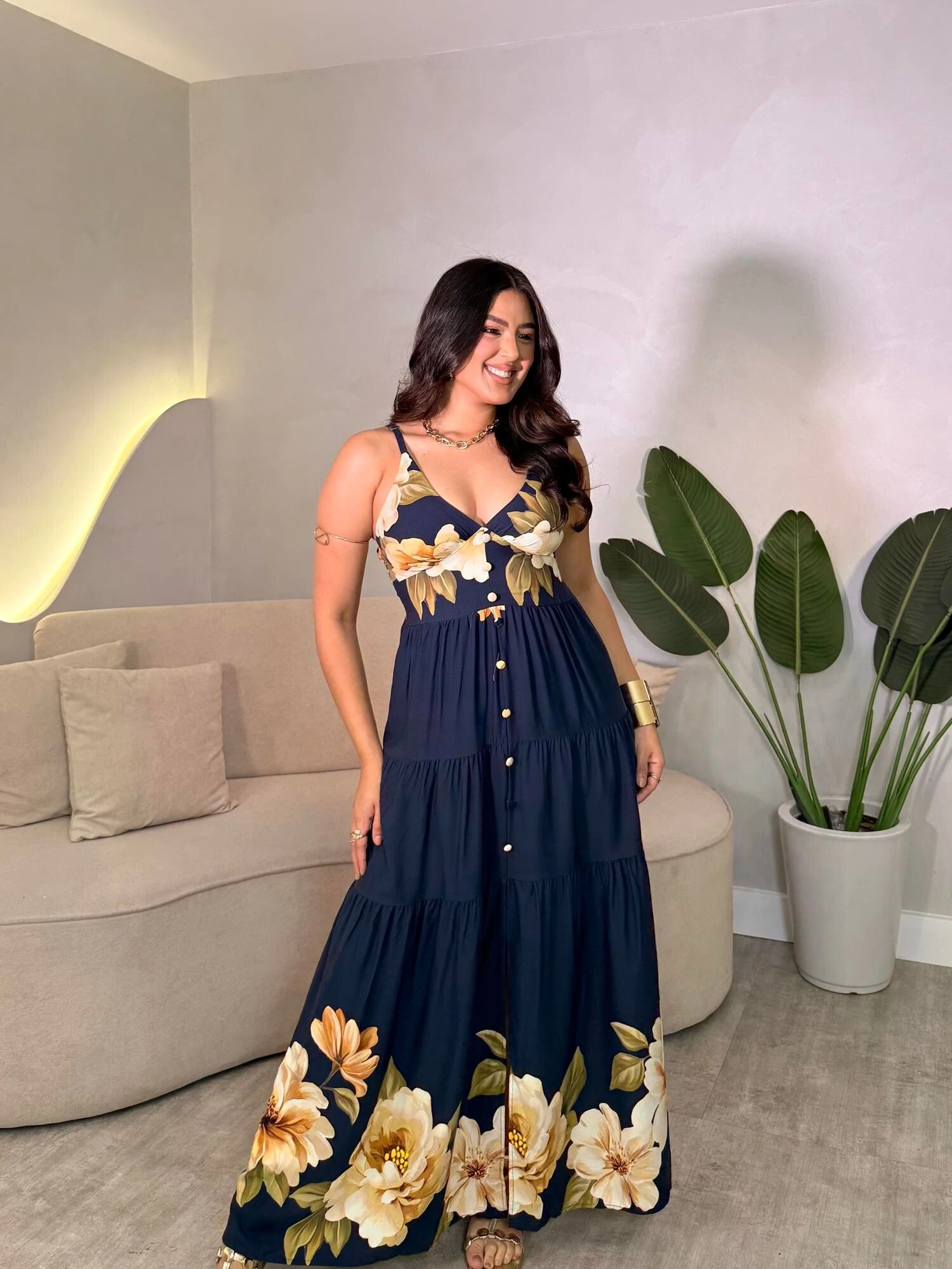 Foto Vestido Florido Liria