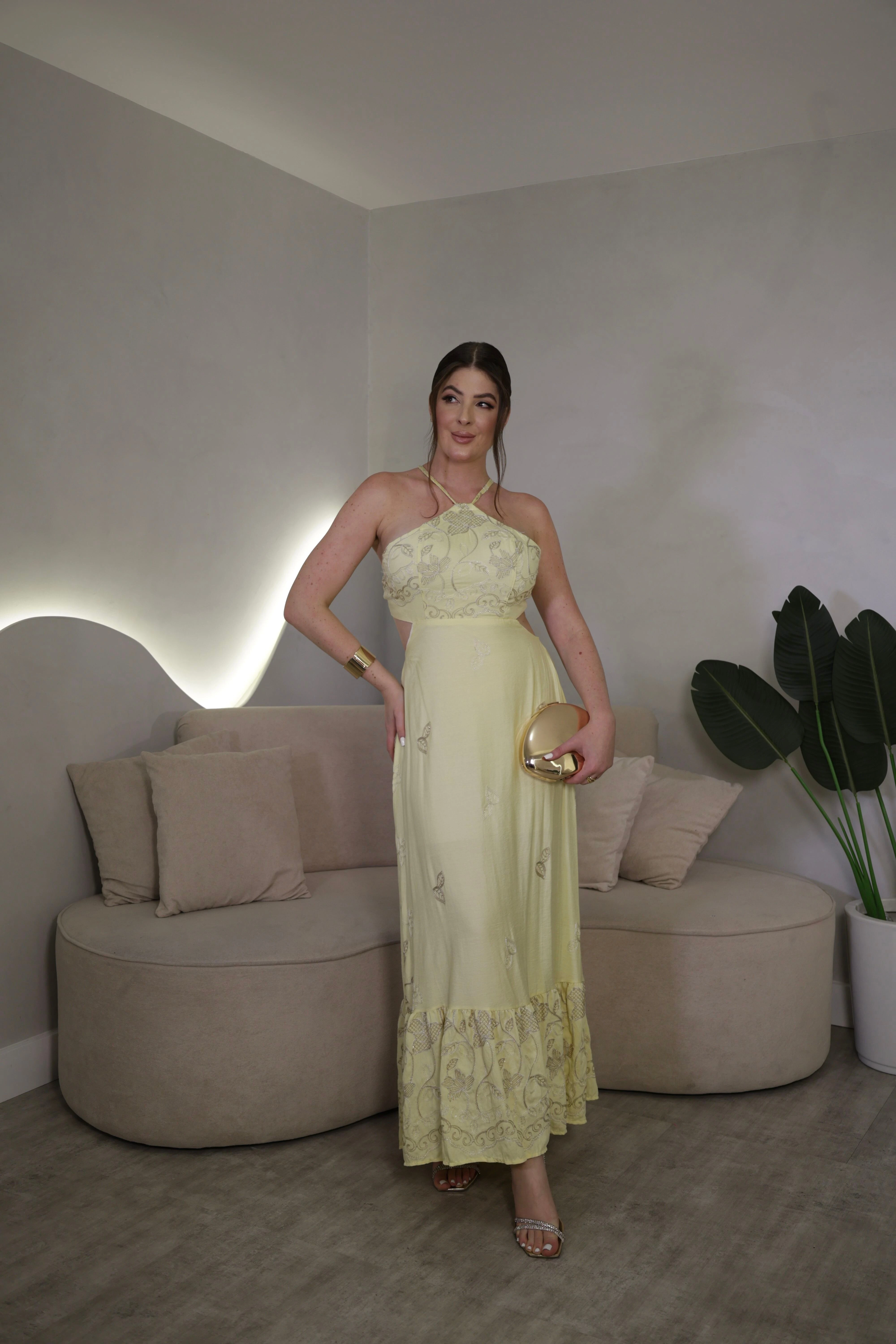 Foto Vestido Bordado Selma