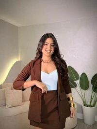 Conjunto Blazer E Shorts Saia Giulia
