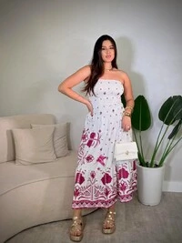 Vestido Midi Tomara Que Caia Musa SEMANA DO CLIENTE