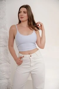 Calça Jeans Wide Leg Off White