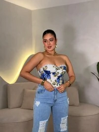 Corset Florido Renda