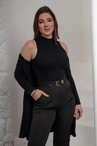 Conjunto Cardigan E Blusinha Roberta