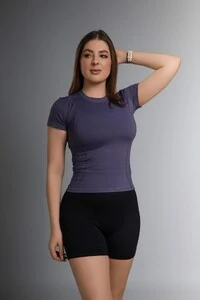 Use.Mood - Camiseta Básica Treino Em Poliamida