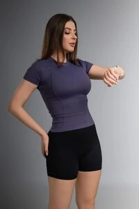 Use.Mood - Camiseta Básica Treino Em Poliamida