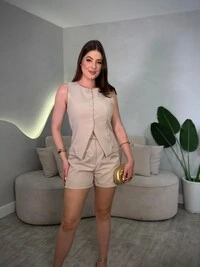 Conjunto Em Alfaiatária Rosi
