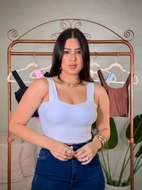 Cropped Com Alças Reforçadas SEMANA DO CLIENTE