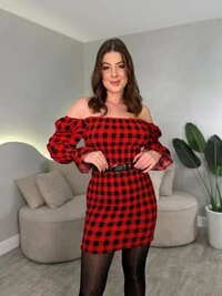 Vestido Xadrez Ju