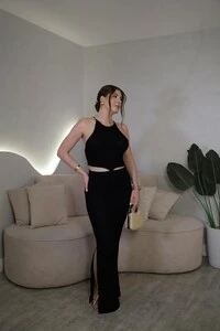Conjunto Cropped E Saia Midi Alora