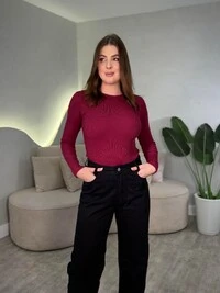 Blusinha Canelada Básica Vitória