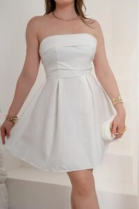 Vestido Curto Em Alfaiatária Bella