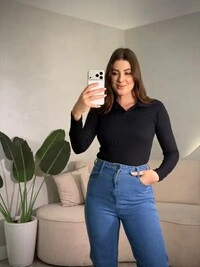 Blusinha Flanelada Gola Polo BYE BYE