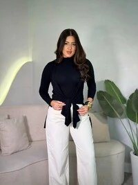 Conjunto Cardigan E Blusinha Roberta