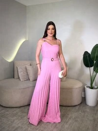 Macacão Plissado Beatriz