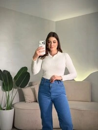 Blusinha Flanelada Gola Polo BYE BYE