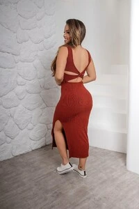 Vestido Costas Transpassadas Iara