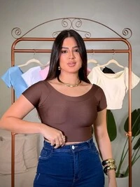 Cropped Ombro a Ombro SEMANA DO CLIENTE
