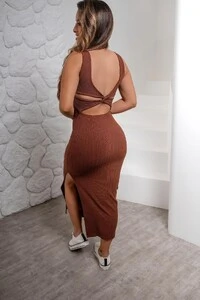 Vestido Costas Transpassadas Iara