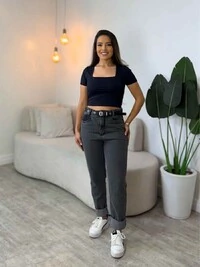Cropped Poliamida