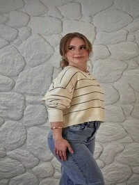Blusinha Listrada Ju