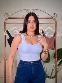 Cropped Com Alças Reforçadas SEMANA DO CLIENTE