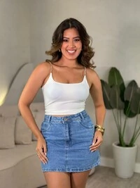 Cropped Alça Brilho PROMO