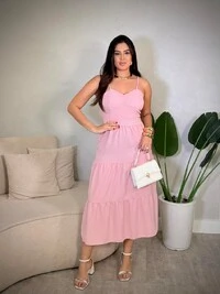 Vestido Midi Aisha SEMANA DO CLIENTE