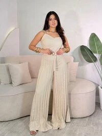 Macacão Plissado Beatriz