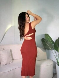 Vestido Costas Transpassadas Iara