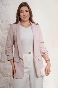 Blazer Alfaiataria Sem Botões Mariane