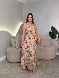 Vestido Longo Chiffon Sofia