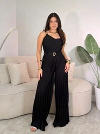 Macacão Plissado Beatriz